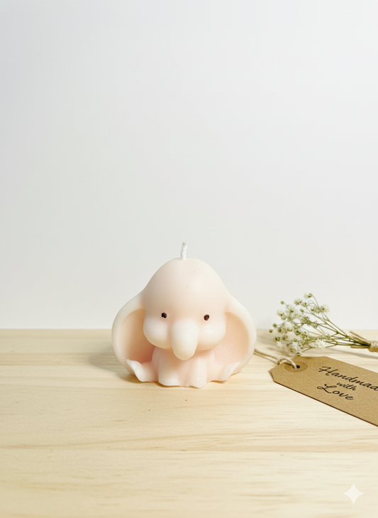 Adorable Elephant Candle